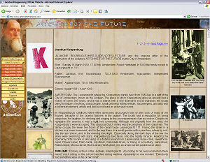 Artchive for the Future website Artchive for the Future website